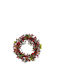 JK Home Decoration Crăciun Decorativ Coroană de flori Fructe de pădure Pine