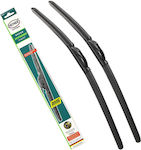 Heyner Hybrid Front Car Wiper Blades Set 530mm/450mm for Kia Rio