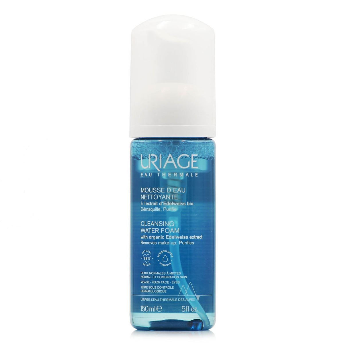 Uriage Water Foam Αφρός Καθαρισμού Προσώπου με Ενυδατική δράση 150ml
