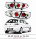 Sonar Πίσω Φανάρια για Seat Ibiza 6L 2002-2008 2τμχ