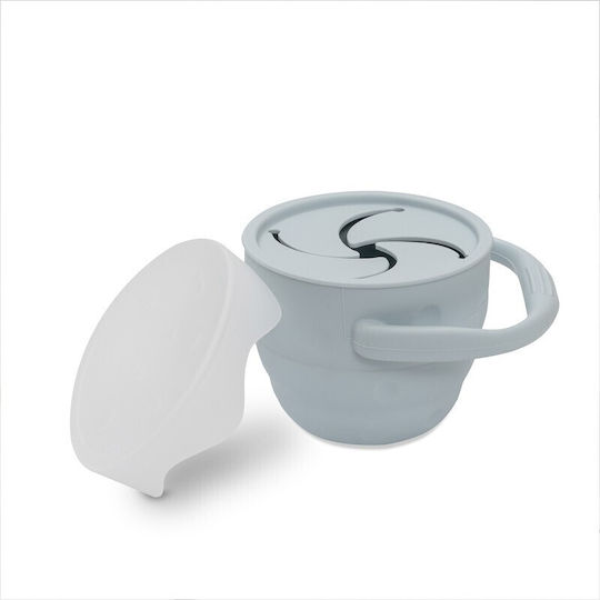 Interbaby Silicone Baby Container for 6+ months Gray