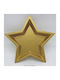 Iliadis Weihnachtlicher Salve Kunststoff Golds L23.5xB2.8cm.