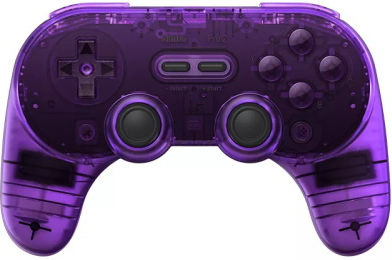 8Bitdo Pro 2 Magazin online Gamepad pentru Android / PC / Comutator Clear Purple