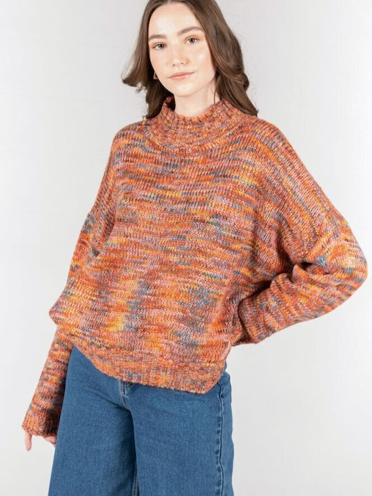24 Colours A Women's Long Sleeve Sweater Orange