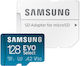 Samsung Evo Select microSDXC 128GB Class 10 U3 V30 A2 UHS-I με αντάπτορα