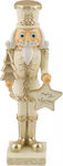 Zen Collection Christmas Nutcracker 22cm Gold