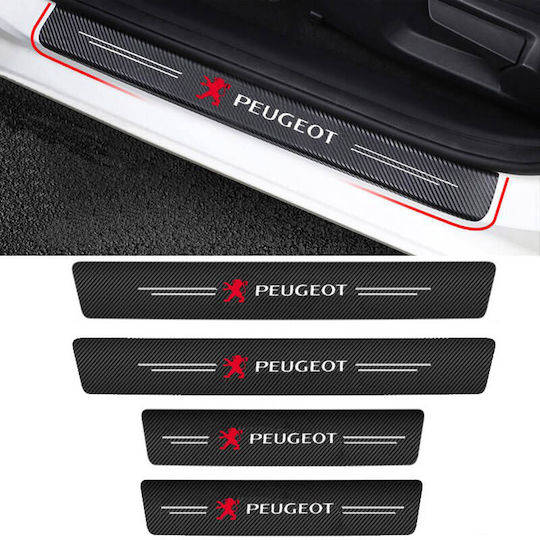 Car Interior Decorative Door Sill 4 Pieces