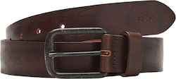 S.Oliver Men's Leather Belt Brown