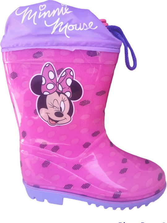 Παιδικές Γαλότσες Minnie Mouse Fuchsie