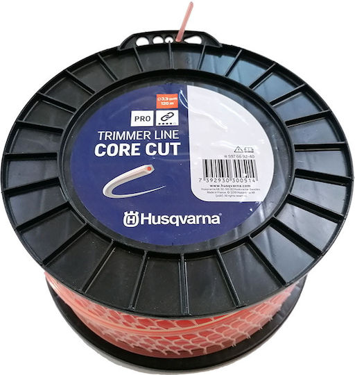 Husqvarna Core Cut Μεσινέζα Πεντάγωνη Μήκους 240m και Πάχους 3.3mm