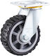 Chamsong Wheels AMD093-049 Polyurethane Wheel with Brake 125mm