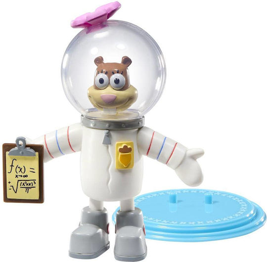 The Noble Collection SpongeBob SquarePants Sandy Cheeks Bendyfigs Action Figure 16cm