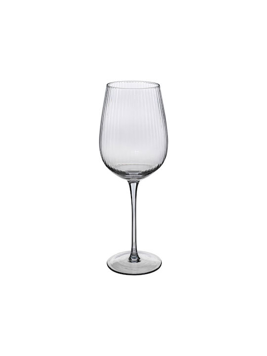 Secret de Gourmet Midnight Set of Glasses for Red Wine made of Glass Stemmed 380ml 6pcs