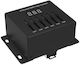 Optonica Sliding Fader Console DMX Dimmer for Lighting Console with 6 Control Channels 6392