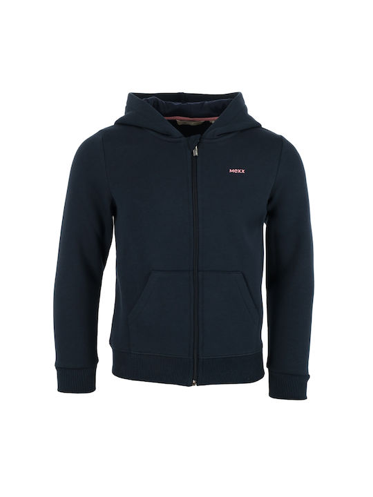 Mexx Kinder-Sweatjacke mit Kapuze Blau