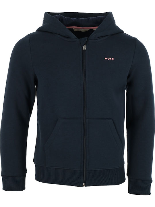 Fleece Παιδική Φούτερ Ζακέτα Μπλε