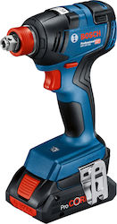 Bosch GDX 18V-200 Μπουλονόκλειδο 18V Solo 1/2" & 1/4" Bosch GDX 18V-200 Μπουλονόκλειδο 18V Solo 1/2" & 1/4"