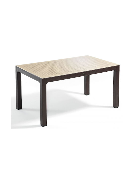 Tisch Stabil Seginus Cappuccino 150x90x75cm