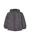 Zippy Kids Casual Jacket short with Lining & Protection Hood Gray