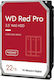 Western Digital Red Pro 22TB HDD Festplatte 3.5" SATA III 7200Umdrehungen pro Minute mit 512MB Cache für NAS