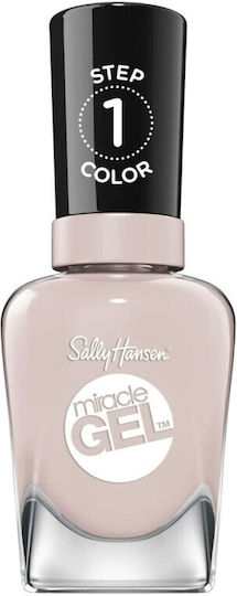 Sally Hansen Miracle Gel Step1 Лак За Нокти Дълготраен Полски Гланц 232 Тutu The Ballet 14.7ml