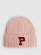 Shana Kids Beanie Knitted Pink
