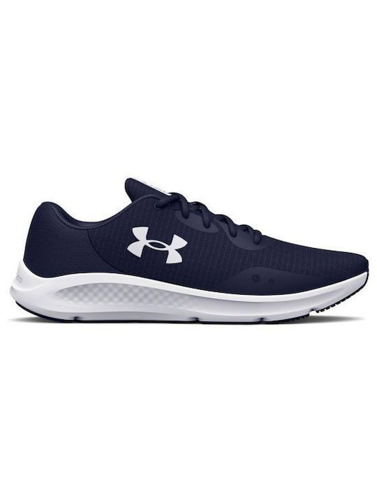 Under Armour Charged Pursuit 3 Tech Ανδρικά Αθλητικά Παπούτσια Running Μπλε