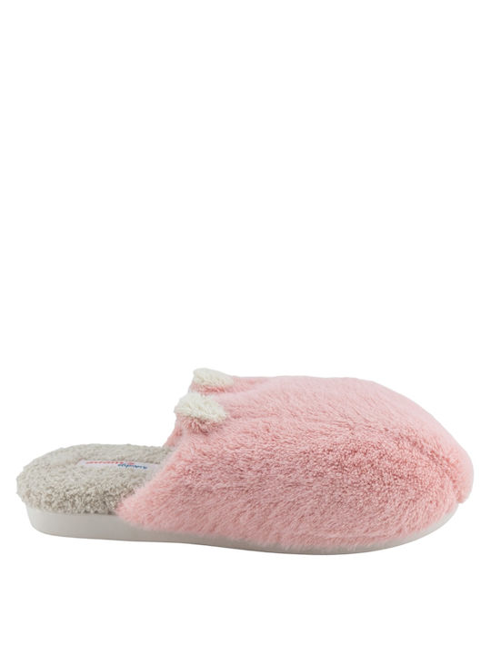 Adam's Shoes 895-22534 Women's Slipper In Pink Colour