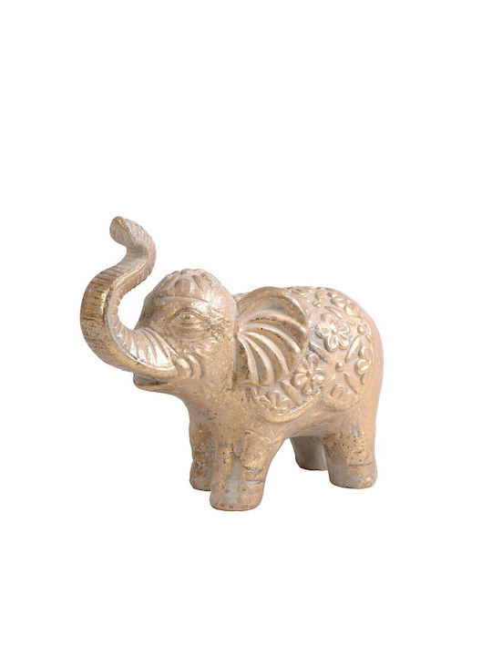 Espiel Διακοσμητικός Ελέφαντας από Κεραμικό Υλικό 25.5x11x21cm