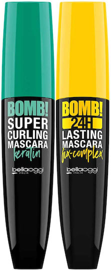 Bellaoggi BOMB! Double Able Look Mascara Μαύρο 2τμχ