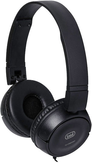 Trevi 649 Ενσύρματα On Ear Ακουστικά Μαύρα