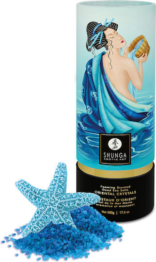 Shunga Oriental Crystals Badesalze für Frauen mit Duft Meerestemperaturen 500gr