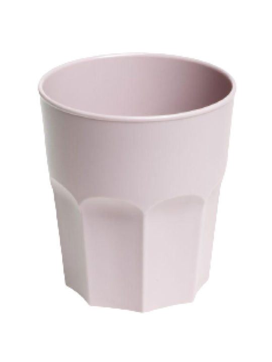 Cyclops Glas Wasser aus Plastik in Rosa Farbe 500ml 1Stück