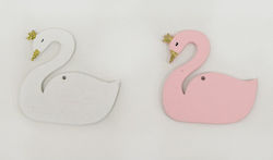 SWAN COLOR AND GLITTER 5.6cm - 25 pcs