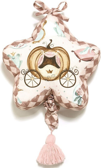 La Millou Handmade Pernă Decorativă pentru Pătuț cu Muzică Bej Princess