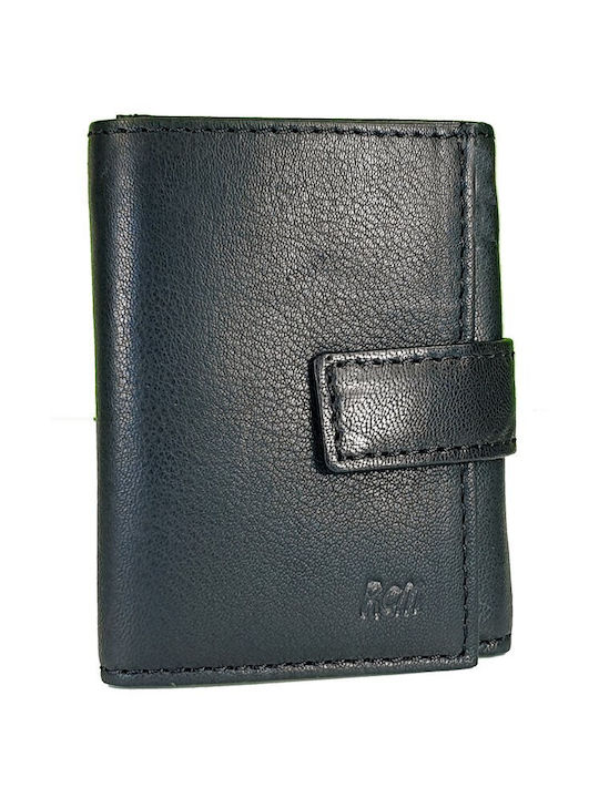 Leather wallet card holder RCM Z25 Black