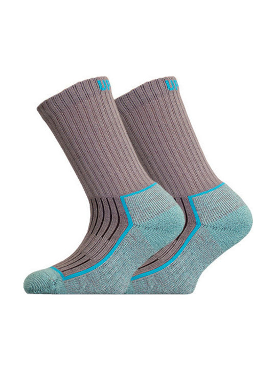 Uphillsport Hiking Walking M3 Flextech Αθλητικές Κάλτσες Γκρι 1 Ζεύγος
