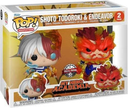 Funko Pop! Animation: My Hero Academia - Shoto Todoroki & Endeavor 2-Pack Special Edition (Exclusive)