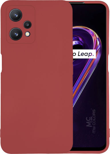 Sonique Back Cover Σιλικόνης Μπορντό (Realme 9 5G / 9 Pro)