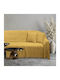 Das Home 0235 Two-Seater Sofa Throw 180x250cm Χρυσό