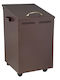Viometal LTD Toronto 1070 Metalic Caseta Depozitare lemne 36x44x64cm Bronz