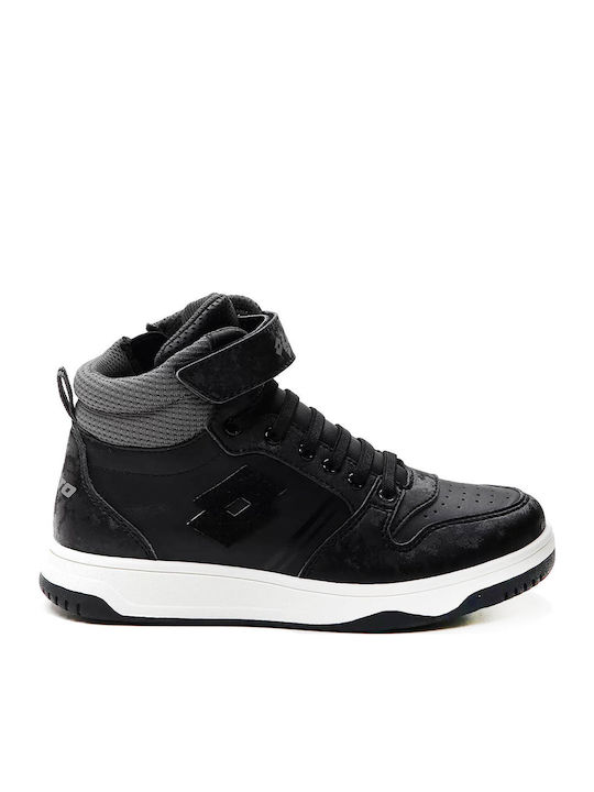 Rocket Amf III Παιδικά Sneakers High με Σκρατς Μαύρα