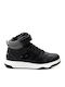 Rocket Amf III Παιδικά Sneakers High με Σκρατς Μαύρα