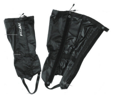 Fizan Ghetta Mountaineering Gaiters G-101 Mountaineering Gaiters Black