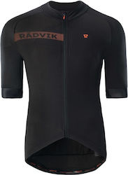 Radvik Bravo Gts Men's Short Sleeve Cycling Jersey Black