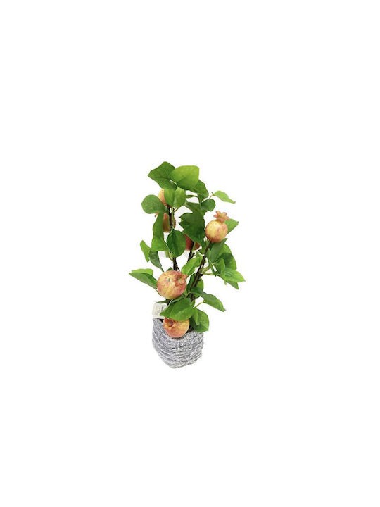 Artificial Plant in Small Pot 96896 Orange 38cm 1pcs