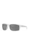 Oakley Gibston Men's Sunglasses with Silver Plastic Frame and Black Lens OO9449-22