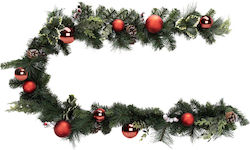 Weihnachtsgirlande Belebt Rote