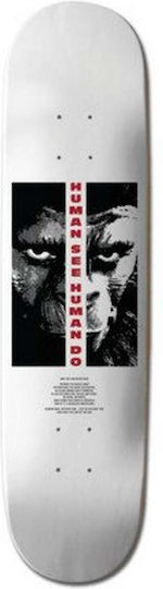Element Planet Of The Apes Arise 8.5" Σανίδα Shortboard Λευκή