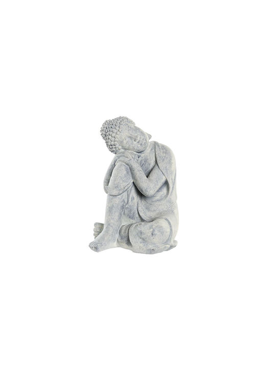 DKD Home Decor Decorativ Buddha din Polirășină 18x14x23cm 1buc